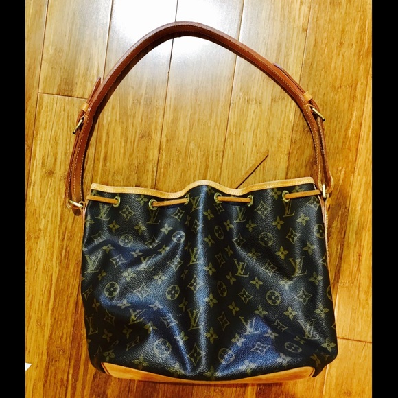 Authentic Louis Vuitton Black Leather - Picture 2 of 5